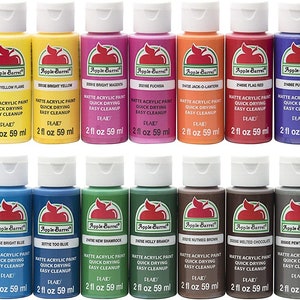 Apple Barrel - Acrylic Paints (Matte) - 59ml - Various Colours