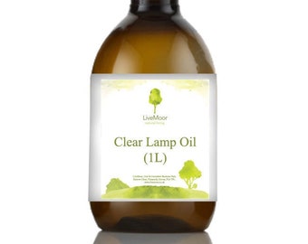 LiveMoor Clear Lamp Oil - 1L