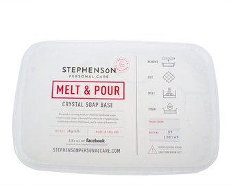 Buy Bulk - Stephenson Melt & Pour Soap Base - Crystal ST (Clear