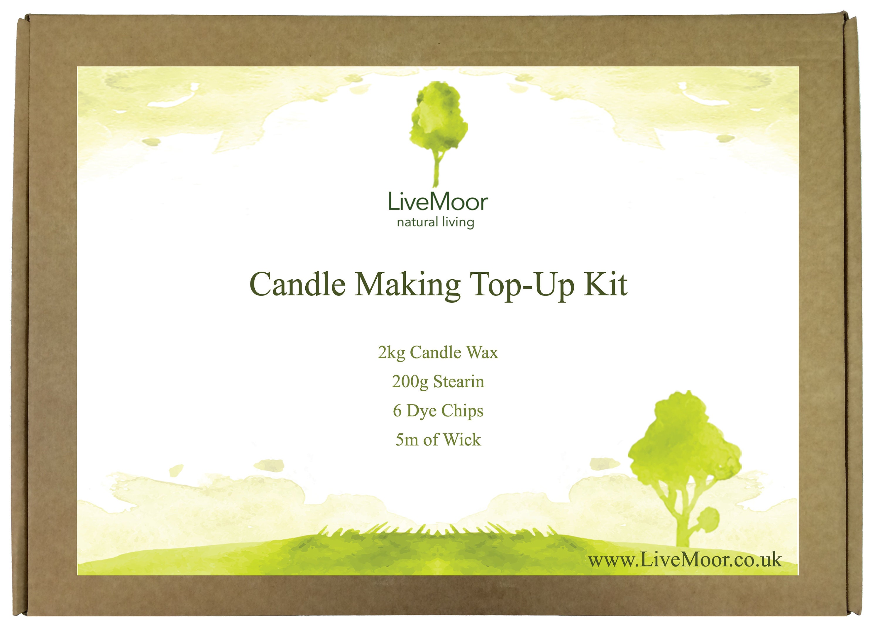 Paint Your Own Candle Kit, Make Your Own Candles Kit, DIY Candles, Decorate  Your Own Candle, Candle Painting Box 