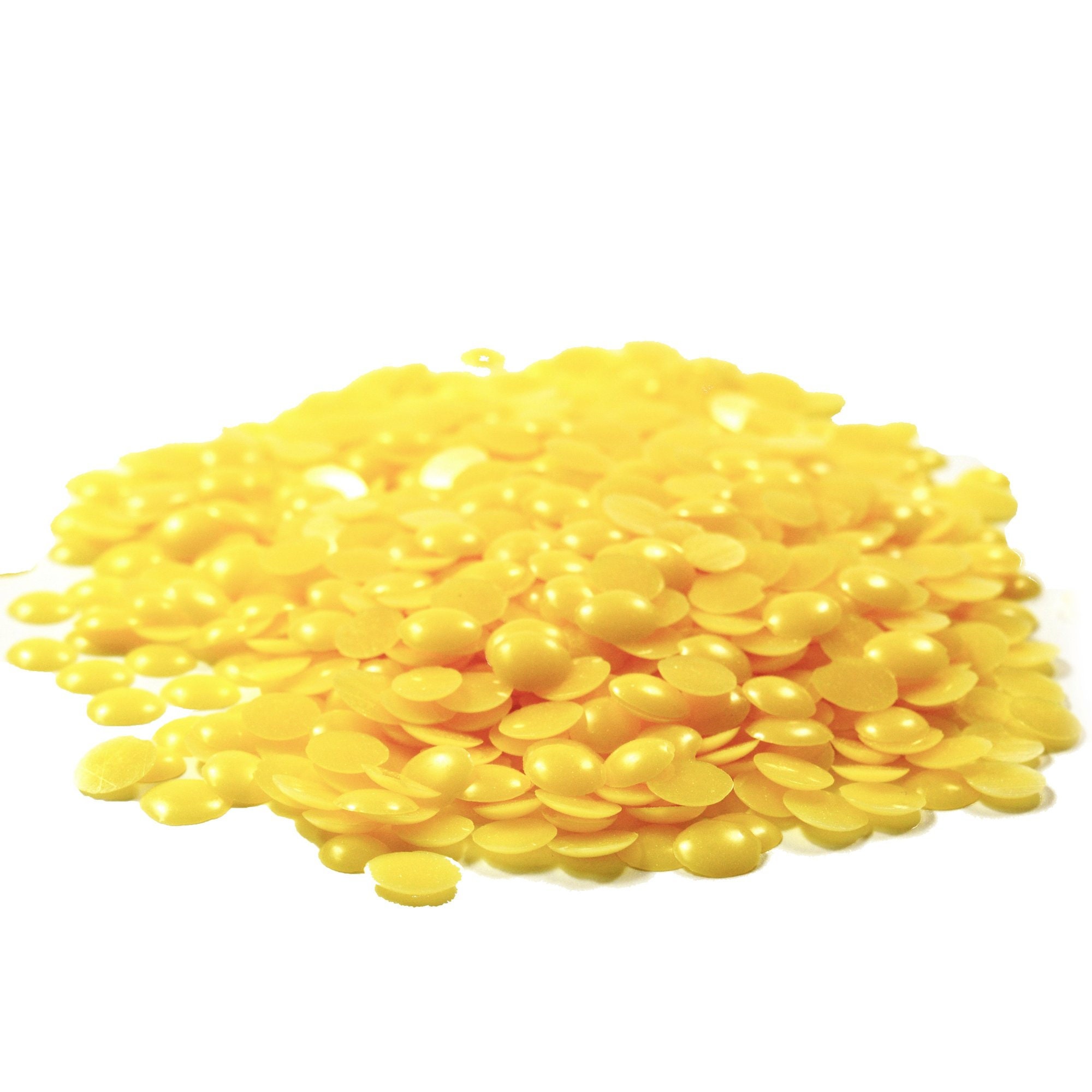 CoolCrafts Candelilla Wax Pellets Candelilla Vegan Wax for Cosmetics DIY, Soap and Candle Making, Alternative to Beeswax - 14 oz
