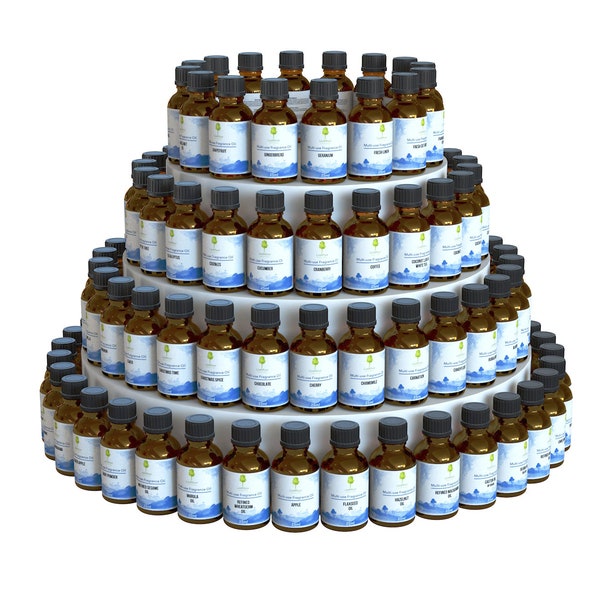Various LiveMoor Fragrance Oil - 10ml - Paraben Free - Over 100 Fragrances (A-P)