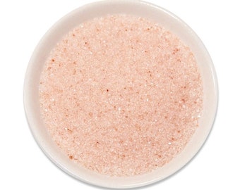 Himalayan Salt Crystals (Pink, Fine) - Various Sizes Available