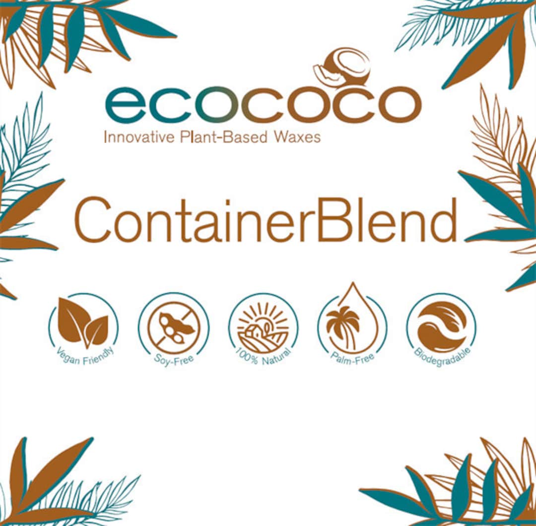 Eco-Friendly Coconut Soy Wax Blend - Premium High Load Fragrance - 10 lb  Bulk