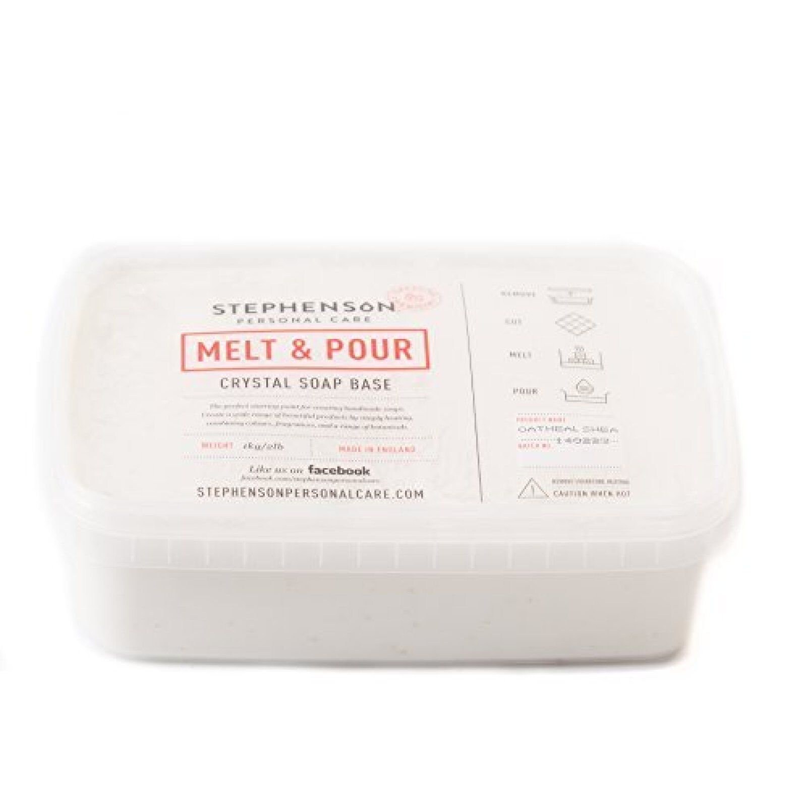 Buy Bulk - Melt & Pour Soap Base - Crystal Shea Butter - 11.5 kg
