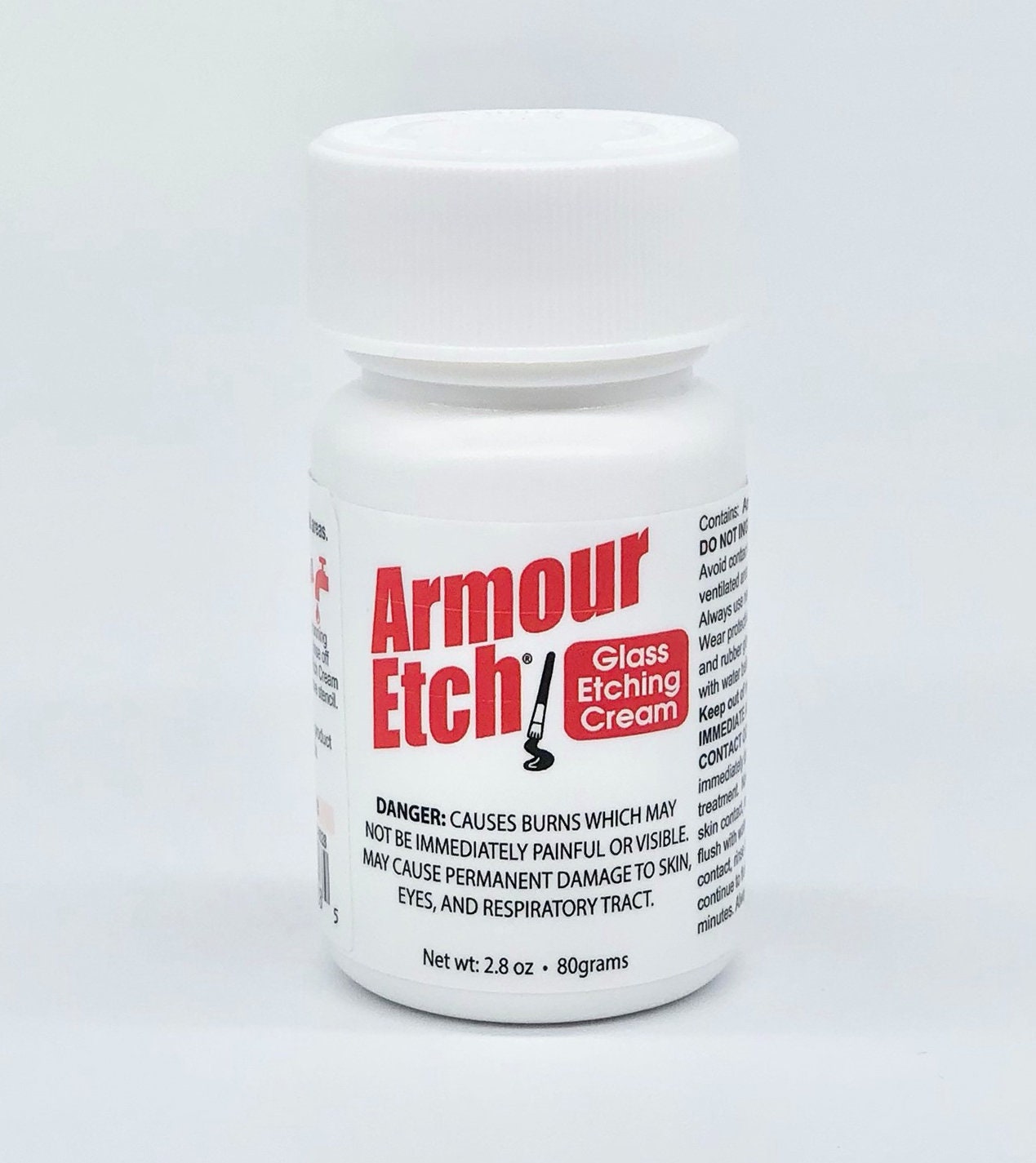 Armour Etch Glass Etching Cream Kit Create Permanently Etched