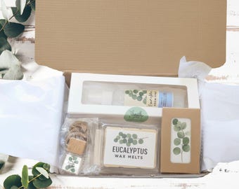 Eucalyptus Retreat Gift Box – Fresh Aromatherapy Spa Set