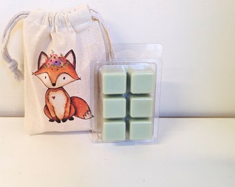 Woodland favors wax melts. Baby shower favors. Personalized wax melt favors . Woodland animals baby shower favors. woodland favor