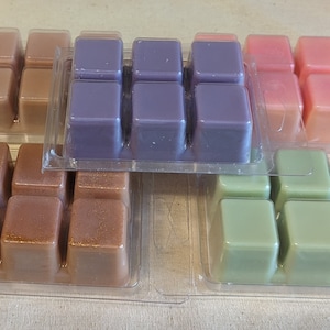 Home gift Scented Wax Melts | Natural Soy Clamshell wax melts| Eco-Friendly | Fragrance Cubes | Aromatherapy | Home Fragrance | Gift Idea