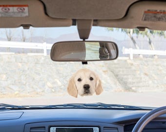 Custom Pet Photo Air Freshener, Personalized Dog Cat Car Accessory, Pet Memorial Gift