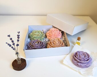 Scented Wax Flowers Set of 4 | Mother's Day Gift, Closet Fresheners