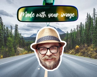 Custom Photo Car Air Freshener: Personalized Picture Car Decor