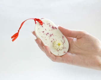 Floral Soy Wax Sachet: Natural Closet Air Freshener, Eco-Friendly Gift