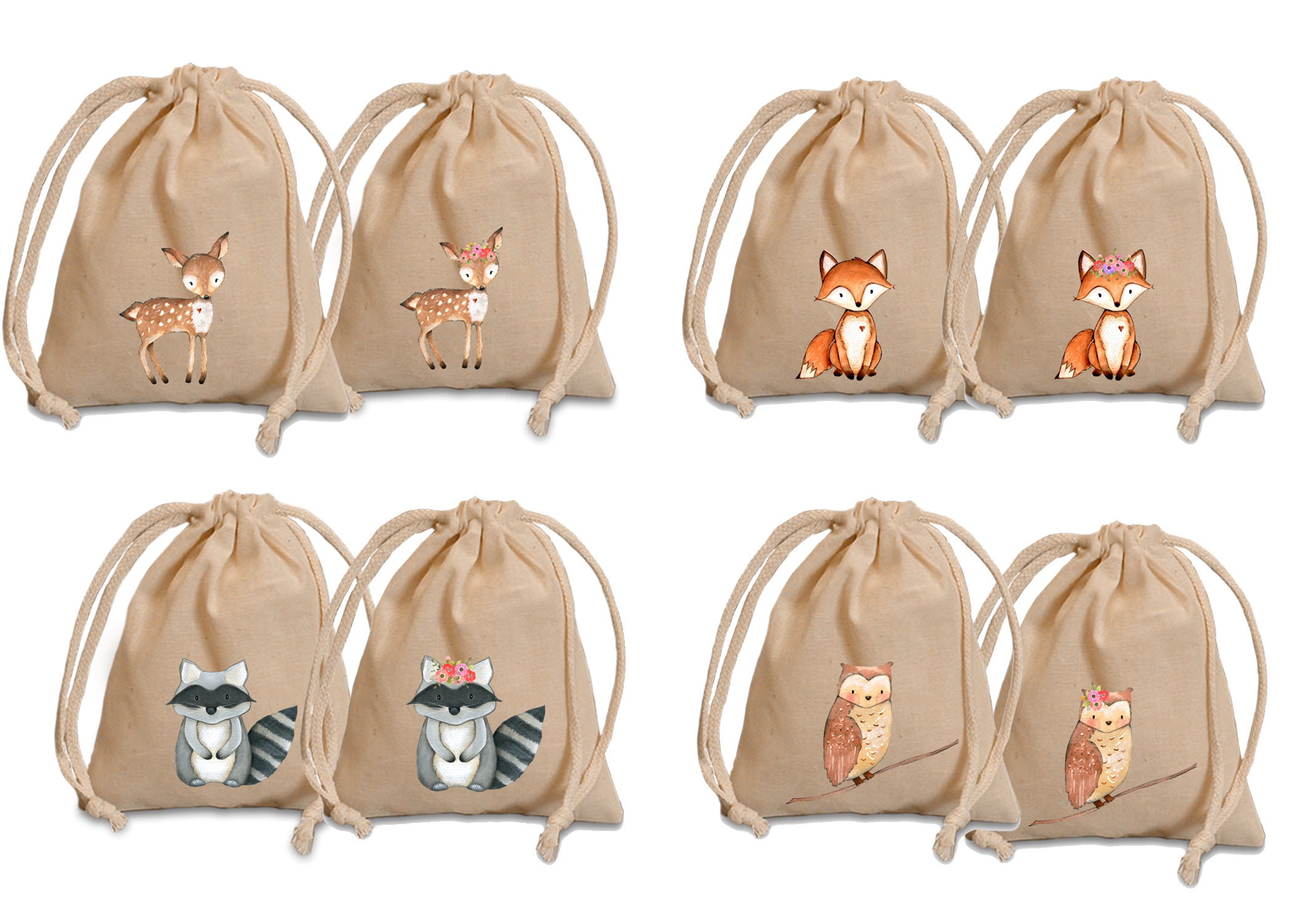 baby shower favors woodland