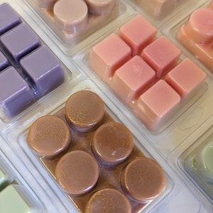 Strong Scented Wax Melts | Natural Soy Clamshell wax melts| Eco-Friendly | Fragrance Cubes | Aromatherapy | Home Fragrance | Gift Idea