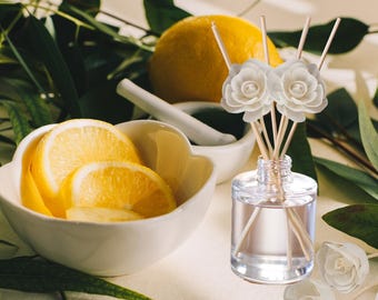 Fresh Scent Reed Diffuser, Natural Fragrance Home Decor (6.5oz)