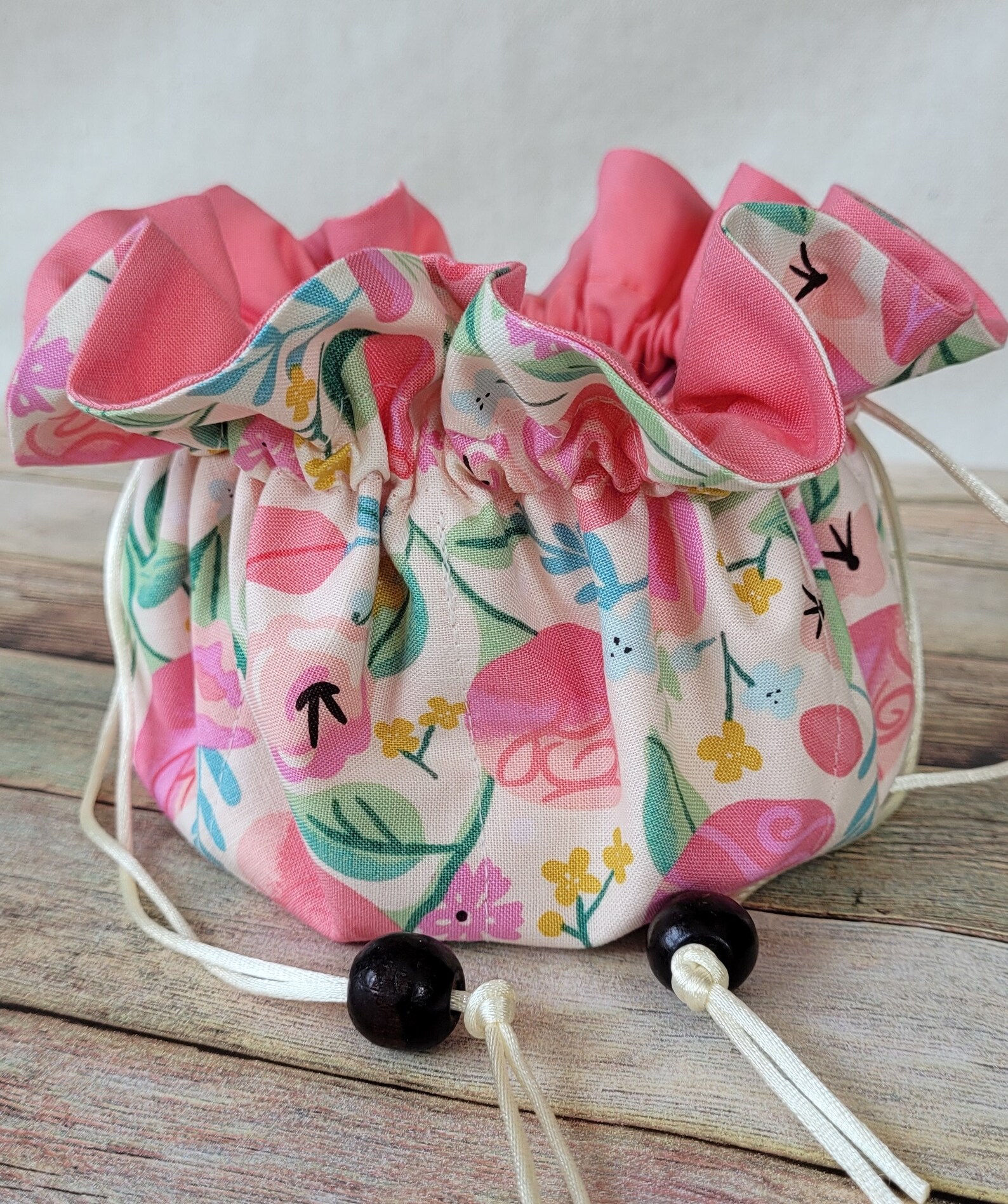 Travel Jewelry Pouch Drawstring Jewelry Bag With Pockets Etsy