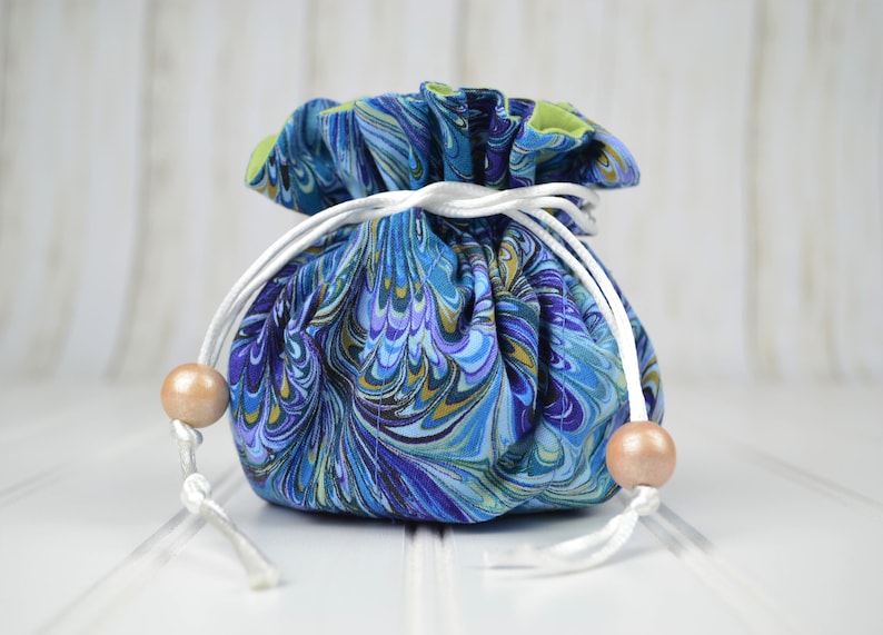 Travel Jewelry Tote Pouch Drawstring Jewelry Bag With Etsy