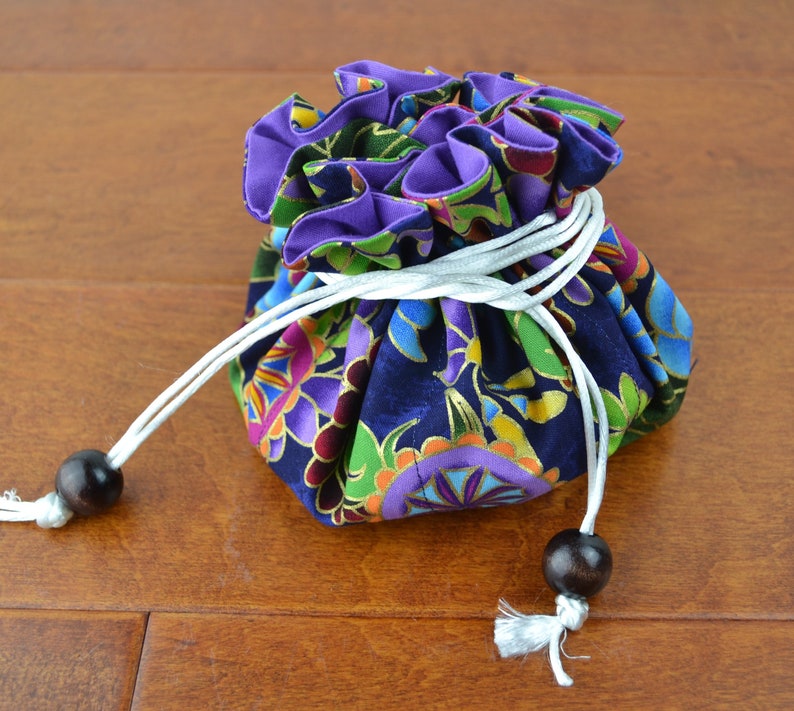 Travel Jewelry Pouch Drawstring Jewelry Bag with Pockets Etsy