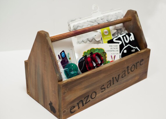 childrens wooden tool box