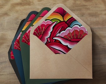 Oaxaca Lined Envelopes - Oaxaca Suite -