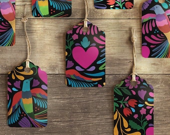 Etiquetas para regalo Otomi -Otomi Suite