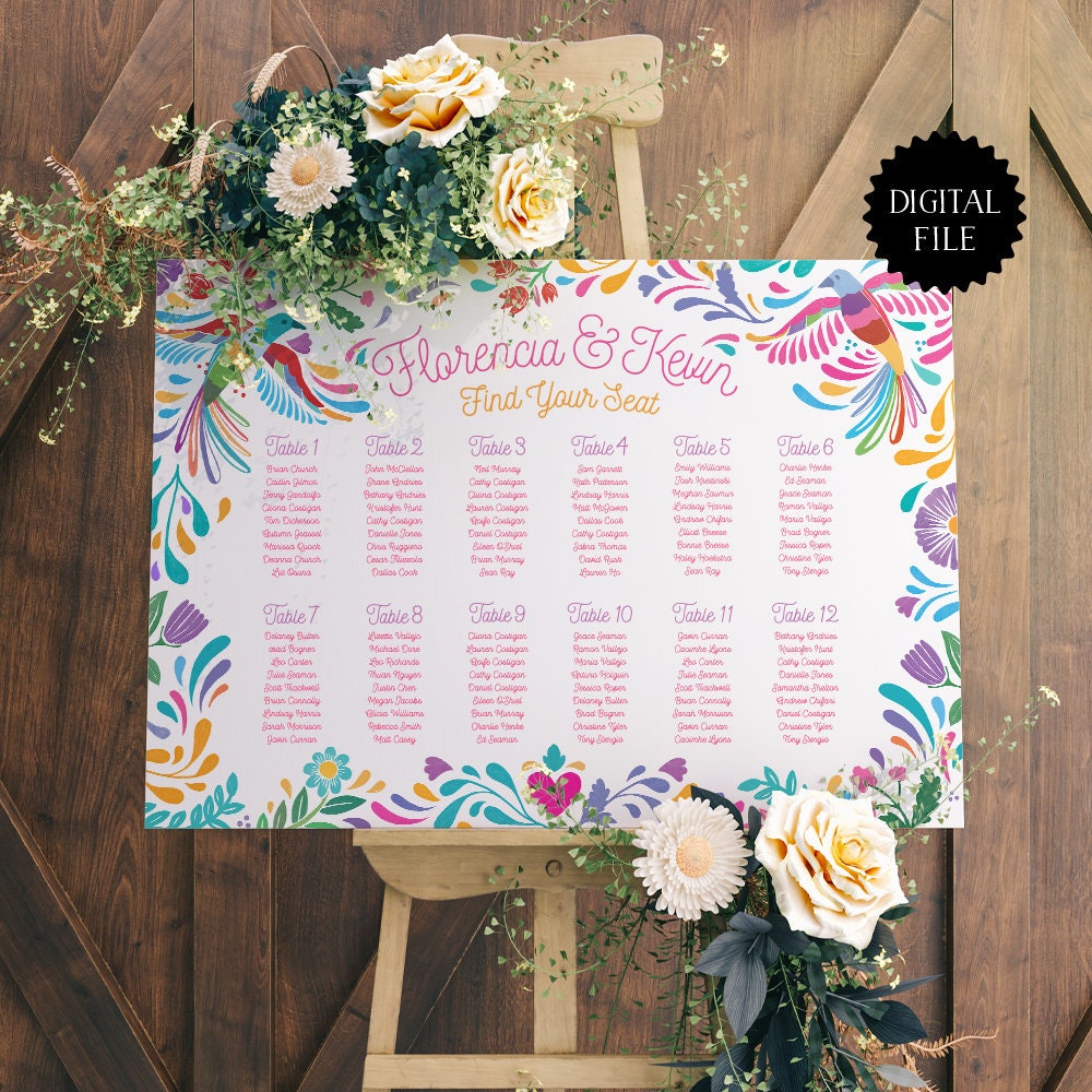 Otomi Seating Chart
