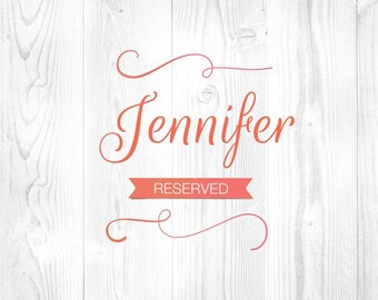 Reserved to Jennifer - Remaining amount