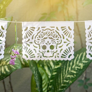 Mini Banners Personalizados de Papel Picado / Calaveras