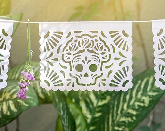 Personalized Mini Papel Picado Banners / Sugar Skulls