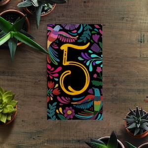 Números de Mesa Otomi - Colección Otomi -