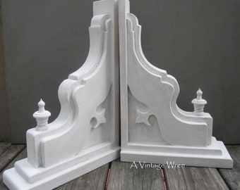 Pair of Extra Large Wood Corbels/ French Country / antique style corbel / vintage look farm house shelf