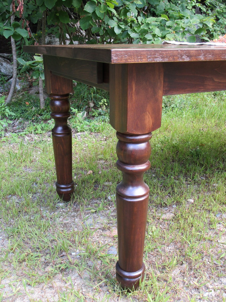 Farm table/Extension table/ harvest table/ custom made New Etsy