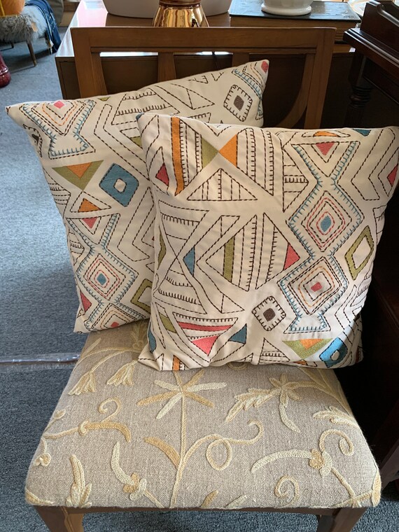 Decorative Pillow With Foam Pillow Form Etsy