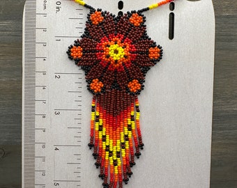 Artisan huichol necklace