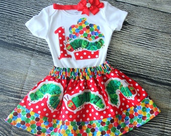 hungry caterpillar 1st birthday outfit