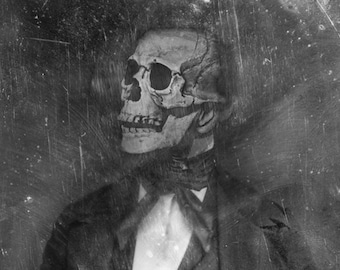 Victorian Skull Portrait (Hi-res Download)