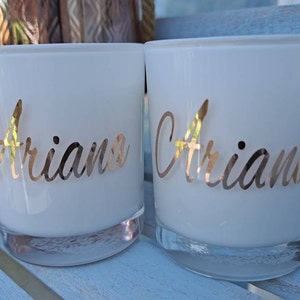 Personalised Candles Order Excess....reduced to clear image 6