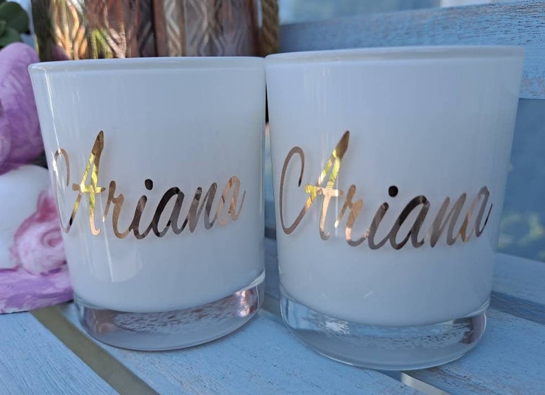 Personalised Candles Order Excess....reduced to clear image 6