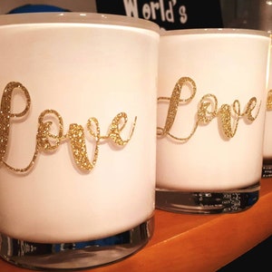 Personalised Candles Order Excess....reduced to clear image 2