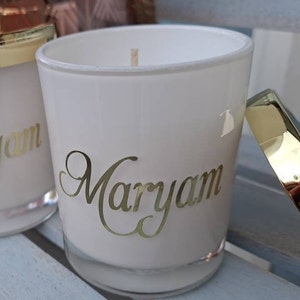 Personalised Candles Order Excess....reduced to clear image 4