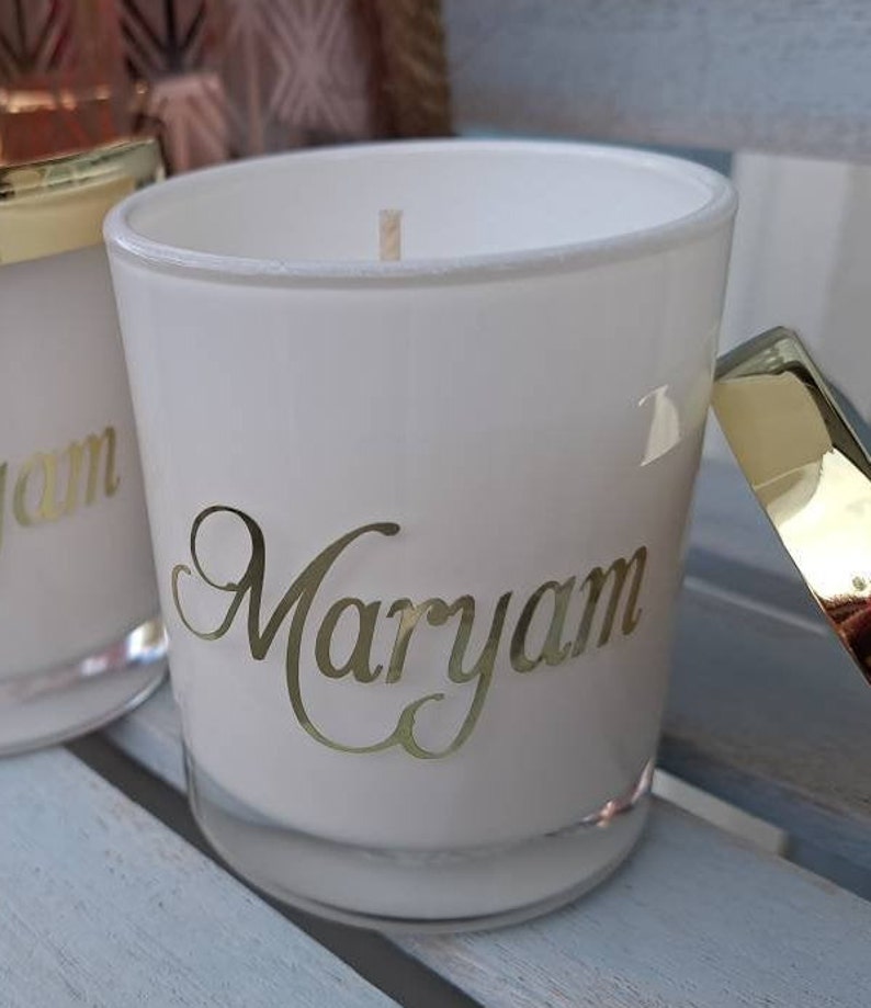 Personalised Candles Order Excess....reduced to clear image 4