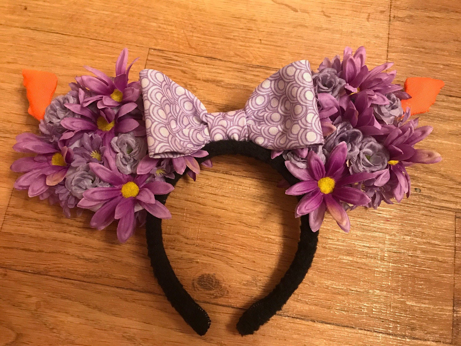 Figment Mickey Ears Flower and Garden Festival Ears Custom Etsy