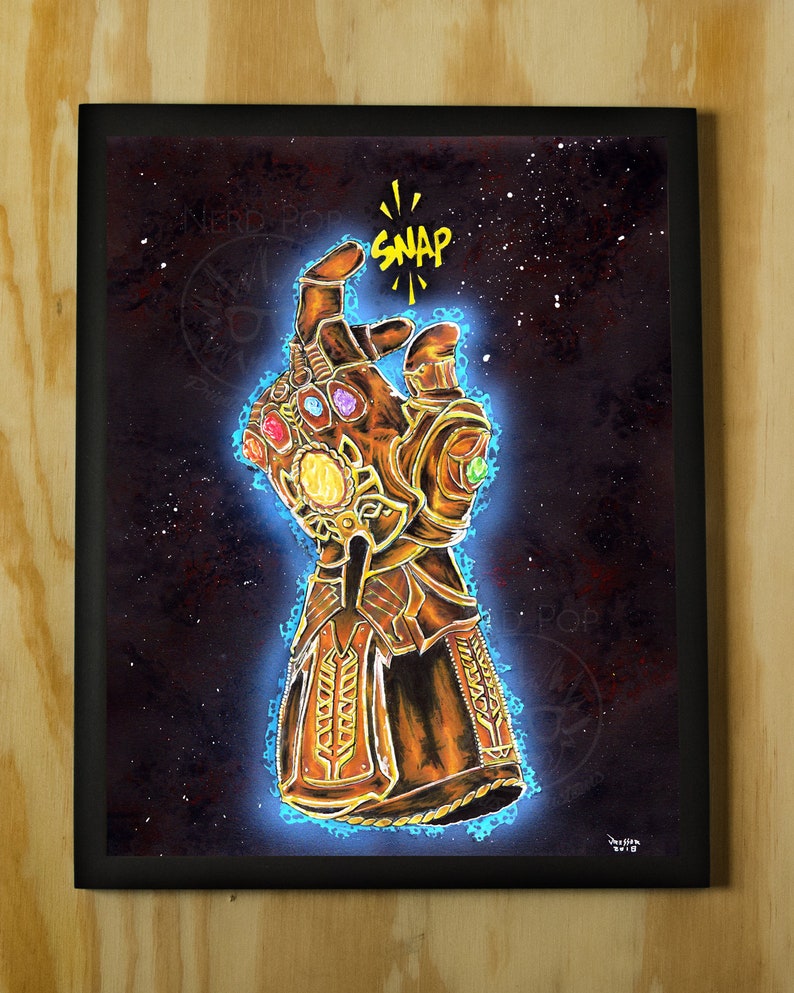 Infinity Gauntlet Thanos Snap Avengers Infinity War Comic ...