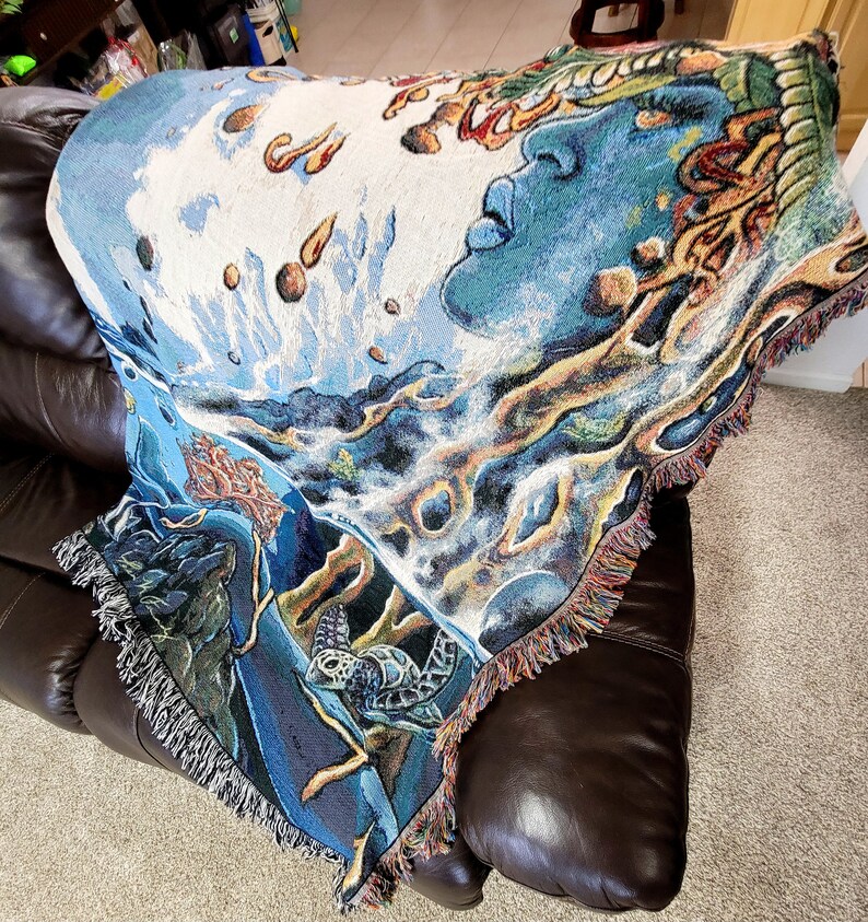 MADE TO ORDER Woven Throw Blankets Etsy