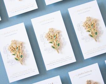 Forget Me Not Soft Enamel Pin