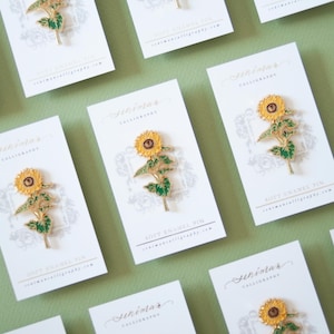 Sunflower Soft Enamel Pin