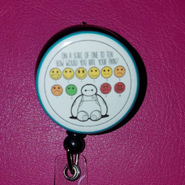 Baymax - odznaka wielkim bohaterem 6 Reel - posiadacz odznaki - osobisty asystent opieki zdrowotnej - odznaka Baymax kołowrotek - posiadacz odznaki Baxmax - chowany