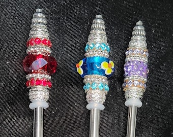 Dog Show Grooming Beaded Parting Needle