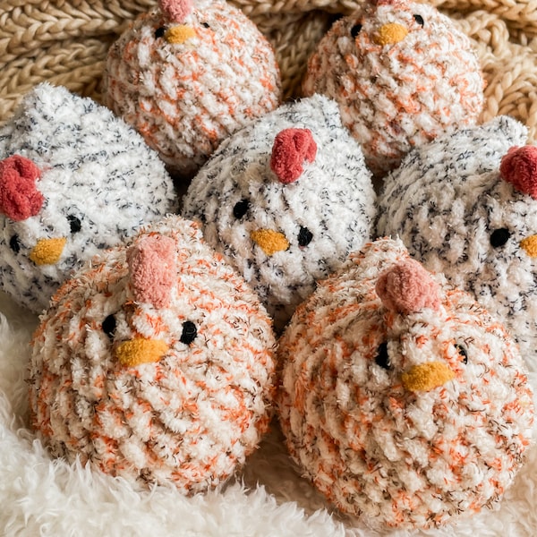 Chicken Plush Etsy
